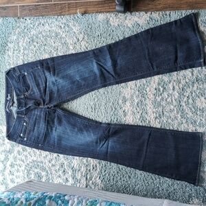 American Eagle Artist Flare Jeans Dark Wash Size 6